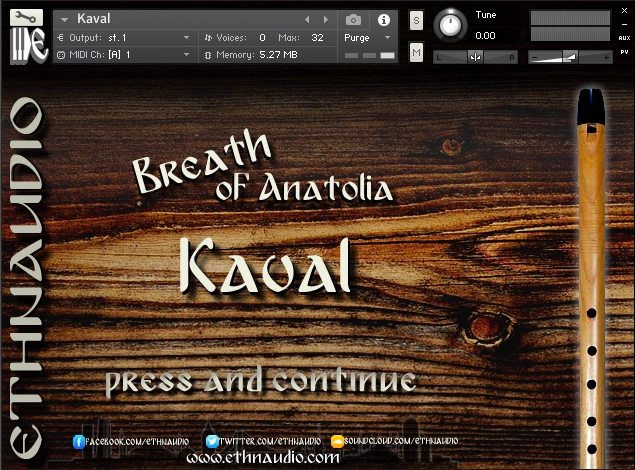 中东民族各类木管音源 ETHNAUDIO Breath Of Anatolia KONTAKT 编曲音色库
