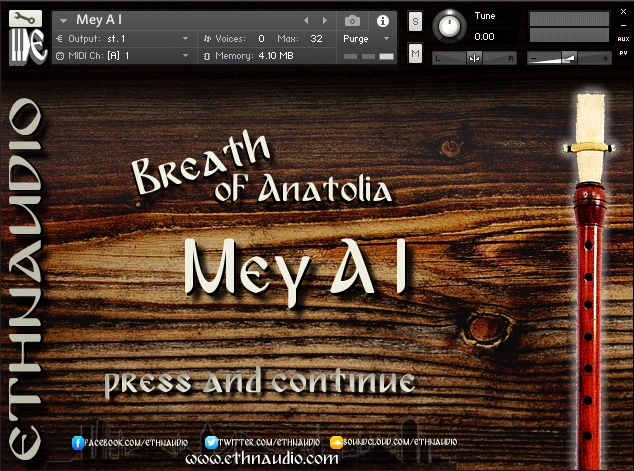 中东民族各类木管音源 ETHNAUDIO Breath Of Anatolia KONTAKT 编曲音色库