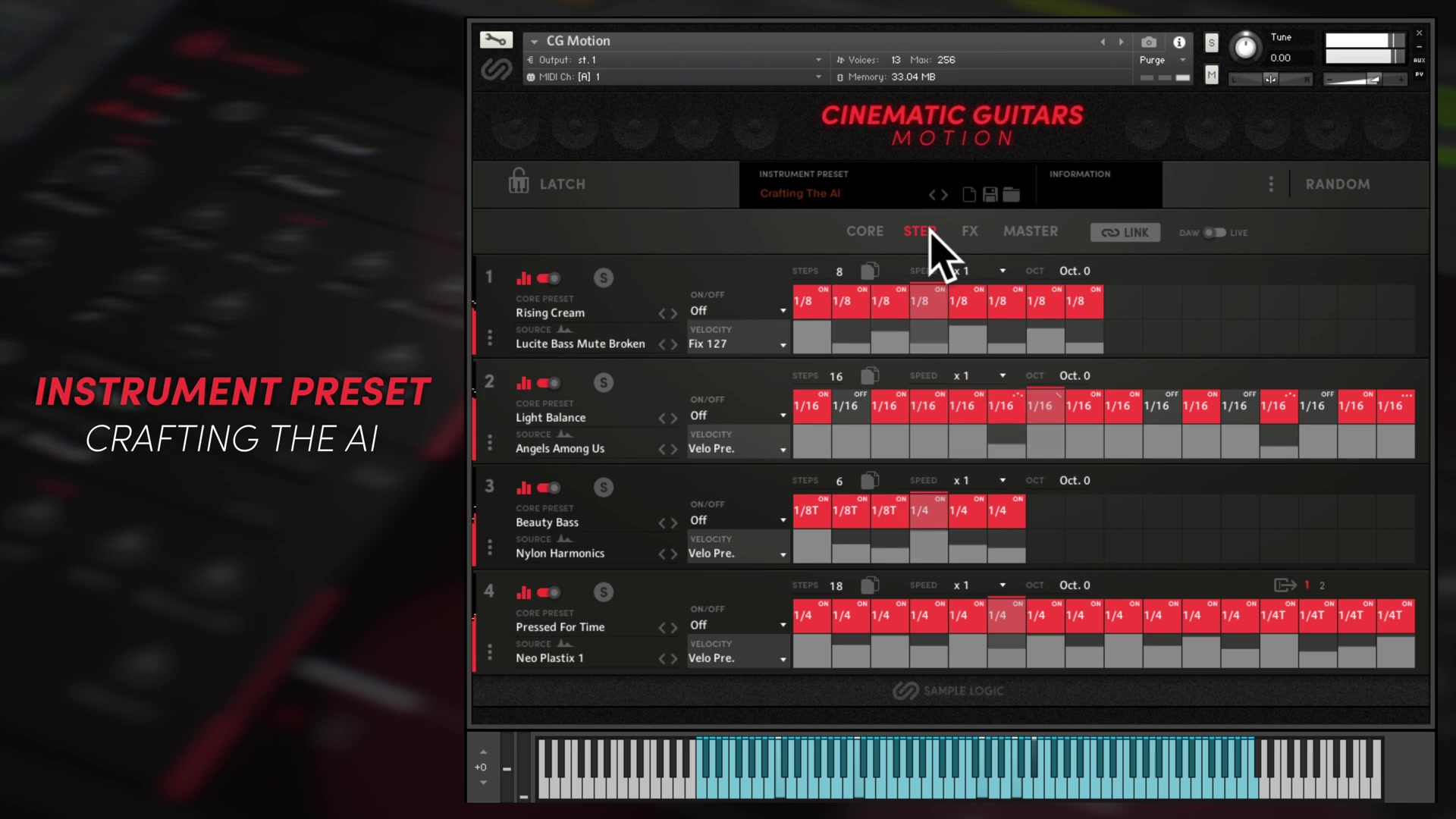 Sample Logic Cinematic Guitars Motion (KONTAKT) 电影吉他音源