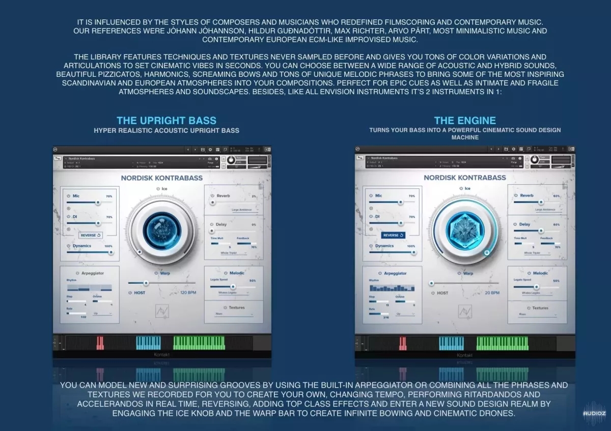 Have Audio Nordisk Kontrabass v2.0 (KONTAKT) 北欧低音提琴音源