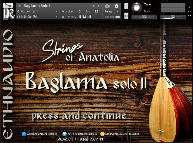 中东民族管弦乐器 – Ethnaudio Strings Of Anatolia Kontakt