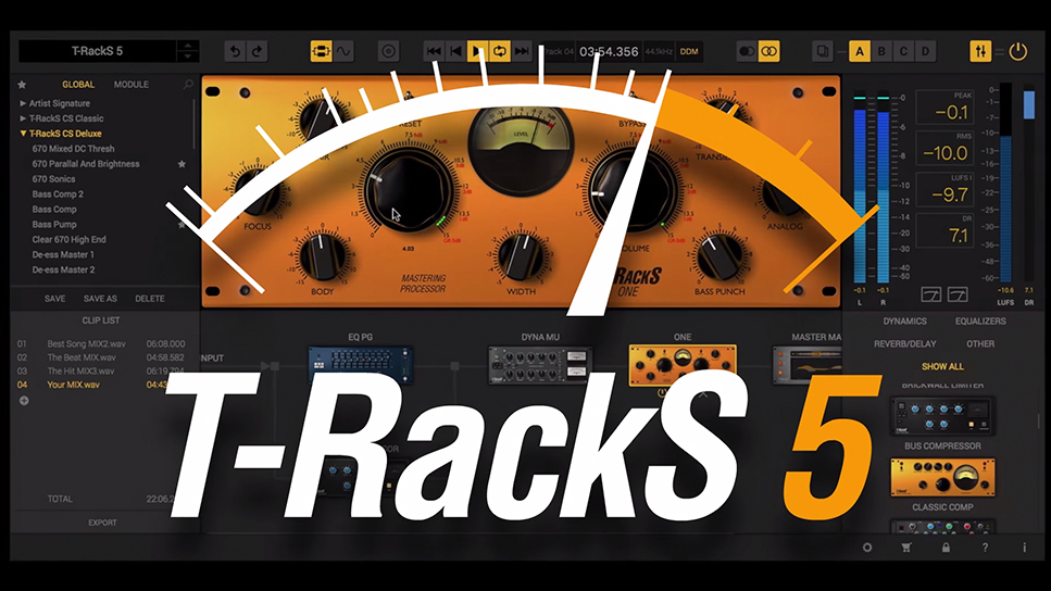 全能型母带效果器混音套装，T-RackS 5恐龙