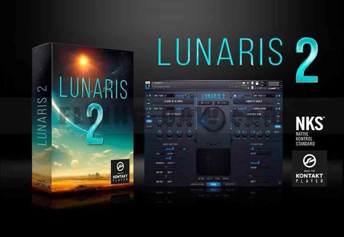 Luftrum Lunaris 2 v2.1 (KONTAKT) 电子合成器音源