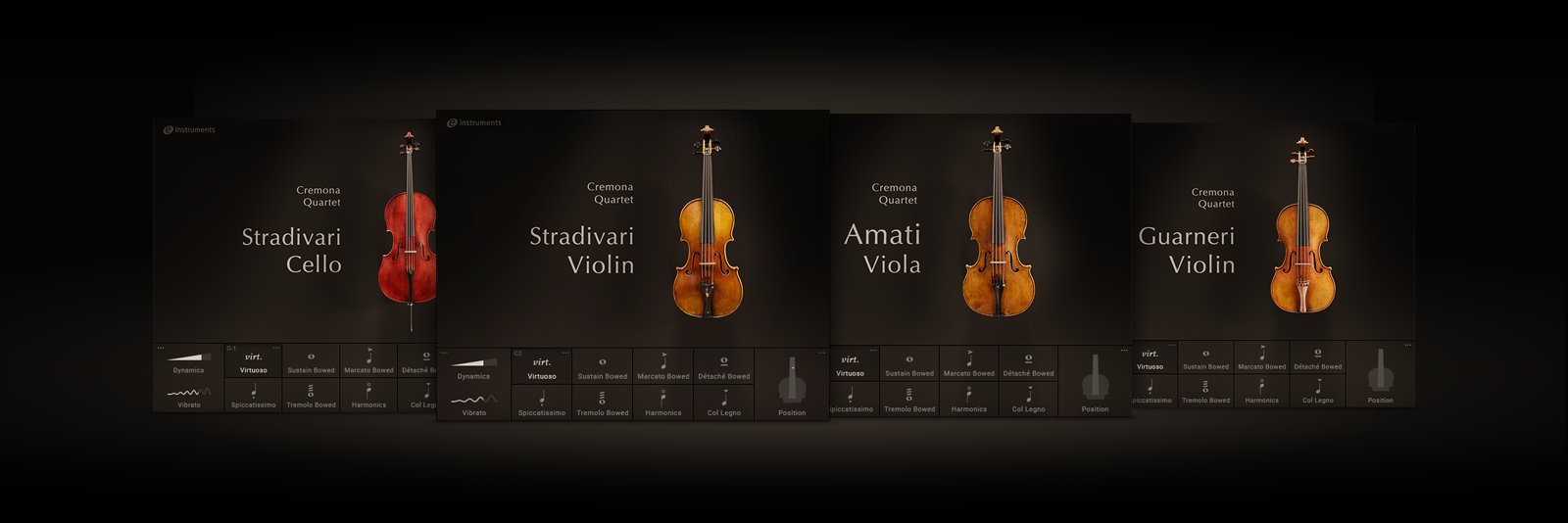 Native Instruments Amati Viola v1.0.0 KONTAKT克雷莫纳四重奏中提琴