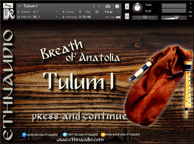 中东民族各类木管音源 ETHNAUDIO Breath Of Anatolia KONTAKT 编曲音色库